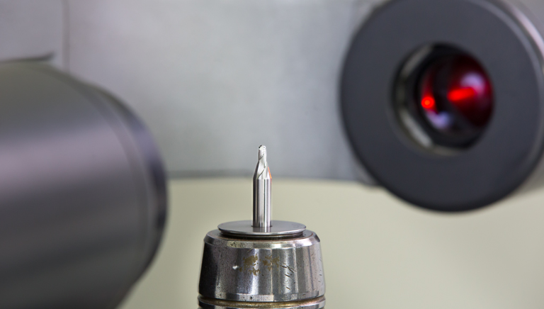 End mill coating operation